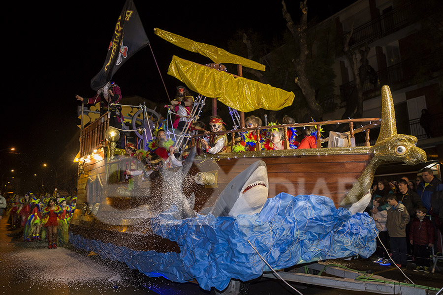 Rua del Carnaval de Les Roquetes del Garraf 2017